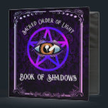 SOOL Book of Shadows Binder<br><div class="desc">Book of Shadows binder for students in the Sacred Order of Light (SOOL) coven.</div>