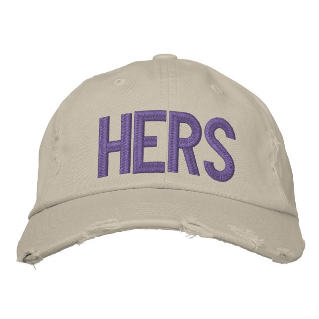 Sooled Hers Embroidered Baseball Hat (Front)