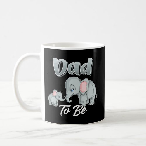 Soon Dad To Be Elephants For Baby Shower Gender Re Coffee Mug