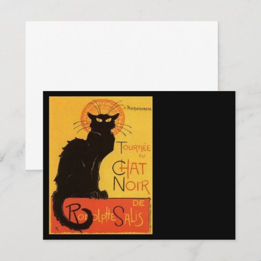 Soon, the Black Cat Tour by Rodolphe Salis (Front/Back)