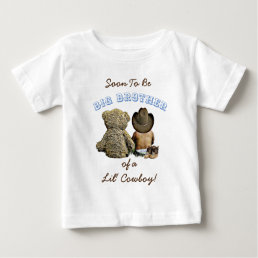 Soon to Be Big Brother Pregnancy Announcement Baby T-Shirt
