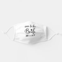 Soon To Be Bride Face Mask With Heart