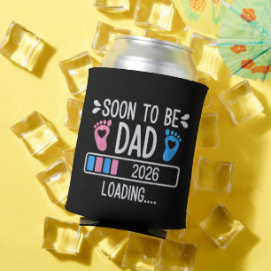 Soon to Be Dad 2026 Loading Pregnancy Announcement Can Cooler