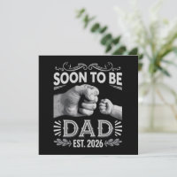 Soon to be Dad 2026 Pregnancy Announcement