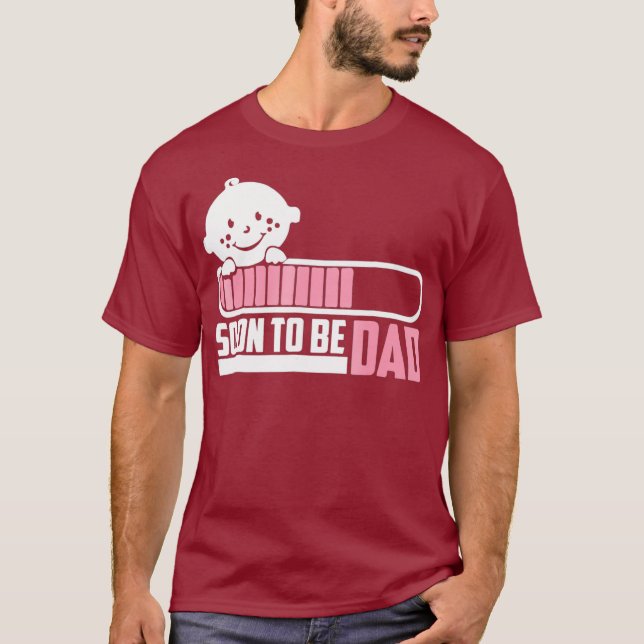 Soon To Be Dad of a Baby Girl  Baby Shower T-Shirt (Front)
