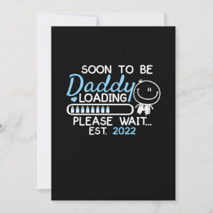 Soon To Be Daddy 2022 Father's Day First Time Save The Date