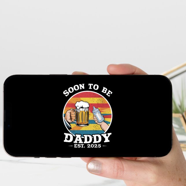 Soon To Be Daddy 2025 First Time Daddy 2025 Retro  Announcement (Front Digital)