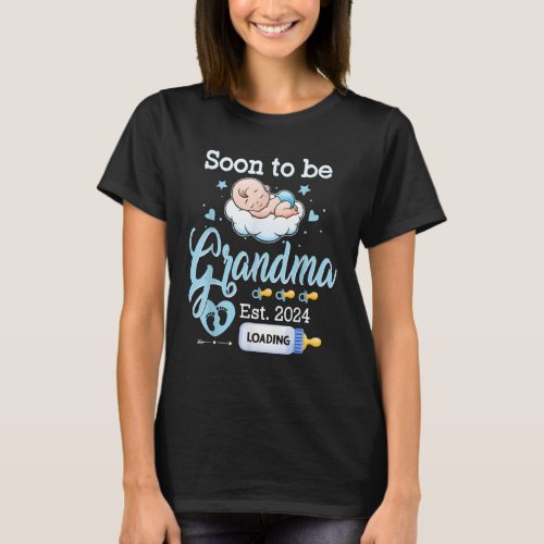 Soon To Be Grandma Est 2024 T_Shirt