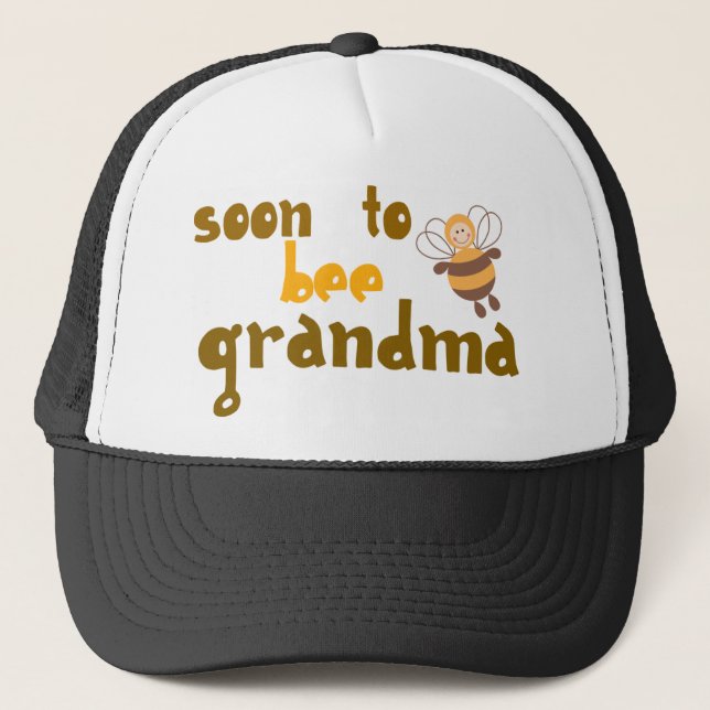 Soon to be Grandma Trucker Hat (Front)