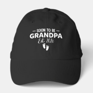 Soon To Be Grandpa Est 2026 Pregnancy Announcement Performance Cap