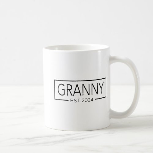 Soon To Be Granny 2024 Mothers Day Granny Est 2024 Coffee Mug