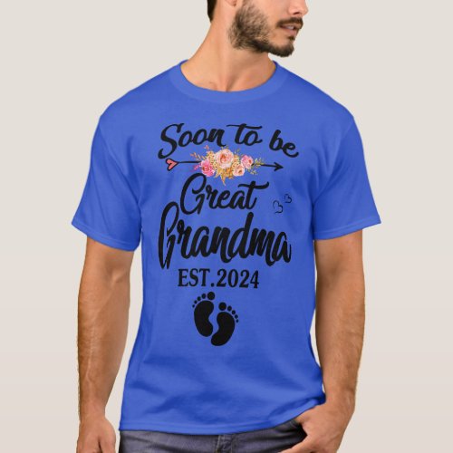 soon to be great grandma 2024 1 T_Shirt