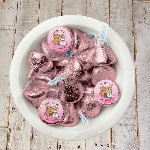 Soon To Be Lil Cowgirl Baby Shower Pink Hersheys Kisses