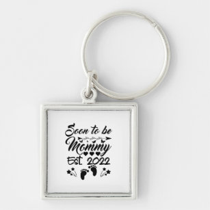 Soon To Be Mommy 2022 Mother's Day First Time Keychain