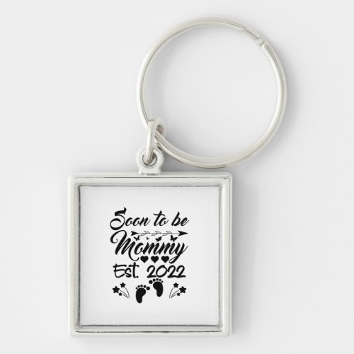 Soon To Be Mommy 2022 Mothers Day First Time Keychain