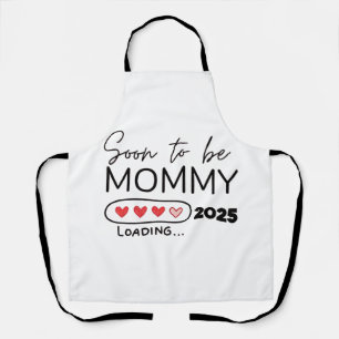 Soon to Be Mommy 2025 Valentine Day Pregnancy Apron