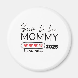 Soon to Be Mommy 2025 Valentine Day Pregnancy Magnet