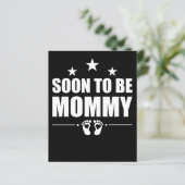 Soon To Be Mommy Pregnancy Announcement Reveal Mom (Standing Front)