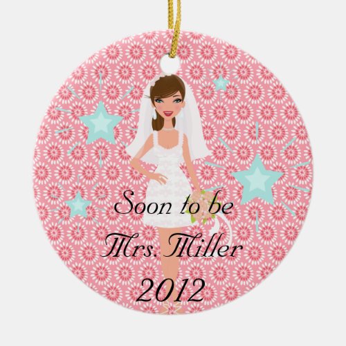 Soon To Be Mrs Christmas Ornament