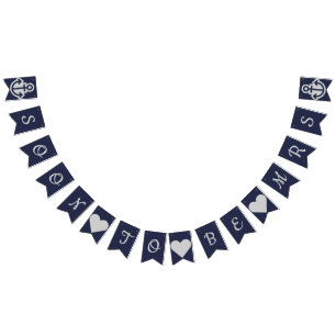 Soon To Be Mrs Nautical Bunting Flags