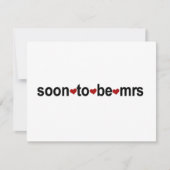 Soon To Be Mrs T-shirts and Gifts (Front)