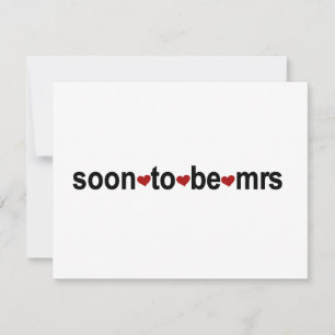 Soon To Be Mrs T-shirts and Gifts