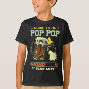 Soon To Be P P Est 2025 Pregnancy Announcement  T-Shirt