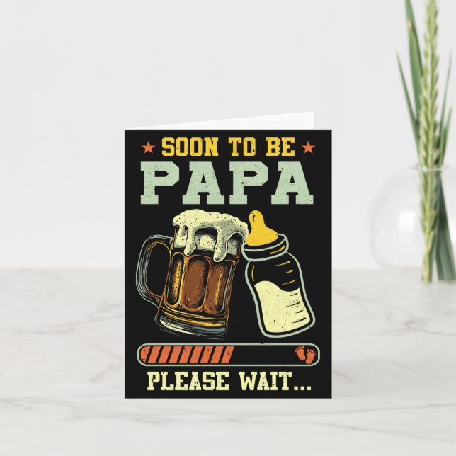 Soon To Be Papa Est 2025 Pregnancy Announcement Lo (Front)
