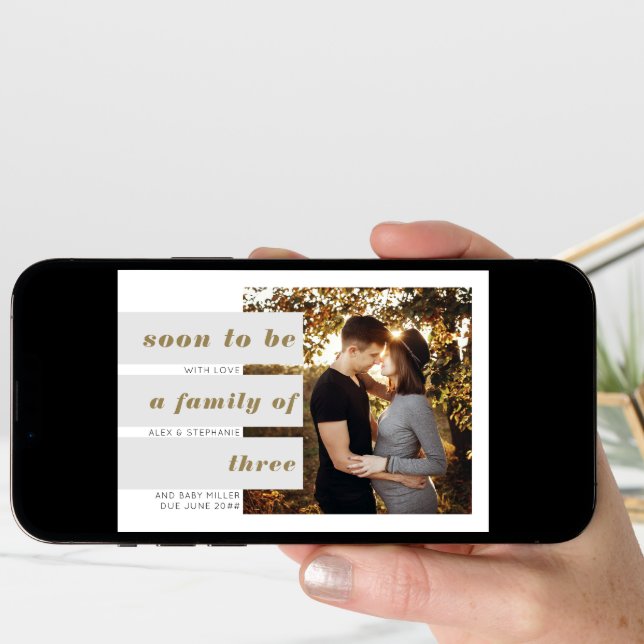  Soon to Be Photo Text Block Overlap Pregnancy Announcement (Front Digital)