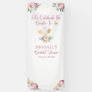 SOON TO BE WHISKED AWAY BRIDAL SHOWER BANNER