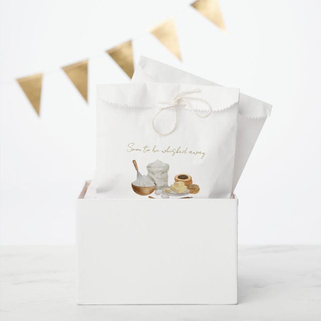 Soon to be whisked away bridal shower favor bag (Party)
