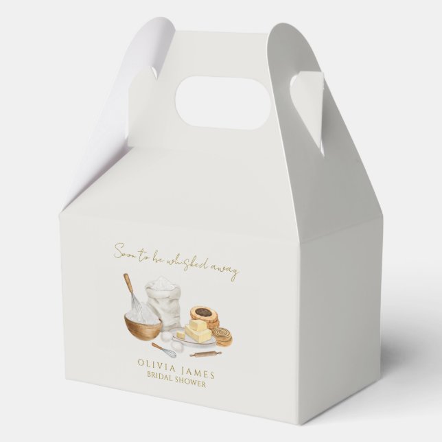 Soon to be whisked away bridal shower favor boxes (Front)