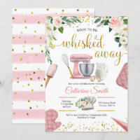 Soon to be Whisked Away Bridal Shower Invitation