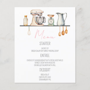 Soon-to-be Whisked Away! Bridal Shower Menu