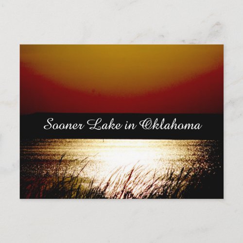 Sooner Lake Postcard