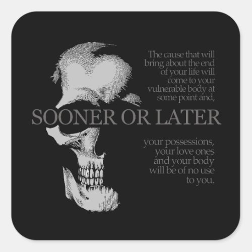 Sooner or Later Sticker