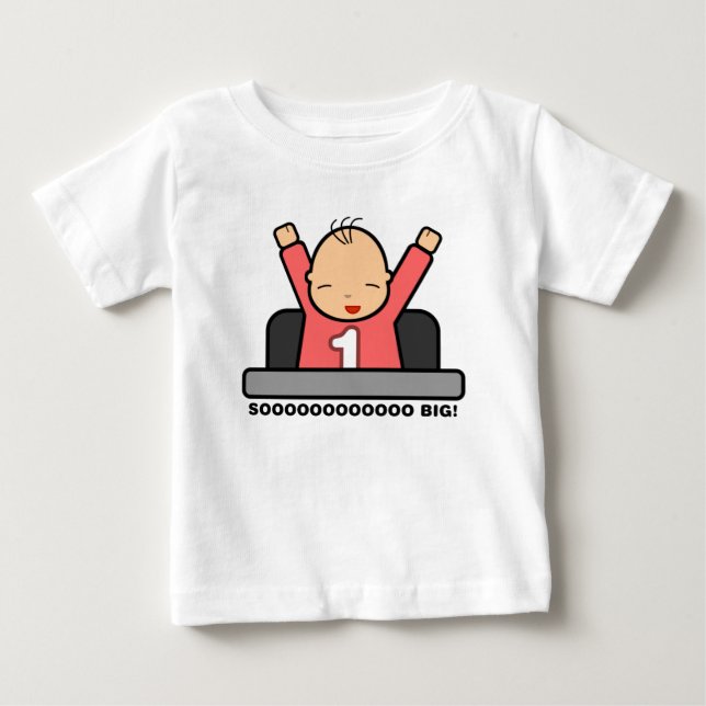 Soooo Big! (Girl Version 2) Baby T-Shirt (Front)