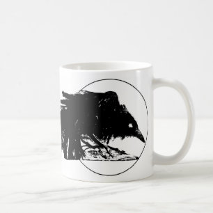Soot Black Raven Coffee Mug