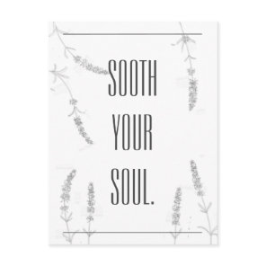 Sooth your Soul Postcard