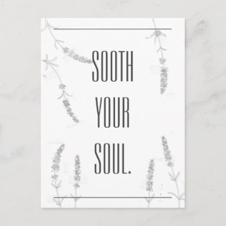 Sooth your Soul Postcard
