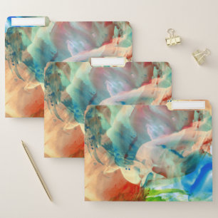 Soothing Abstract Watercolor Paint File Floders Folder