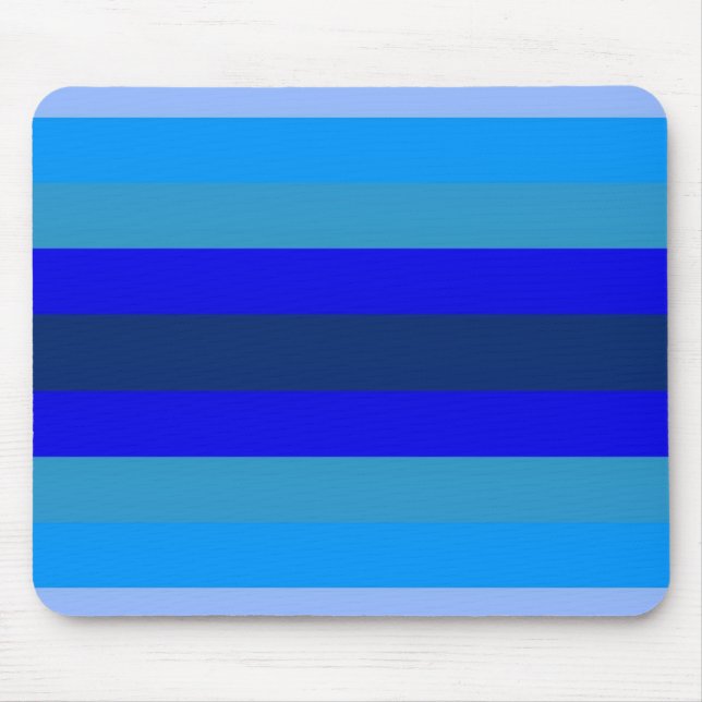 Soothing Blue Mouse Pad (Front)