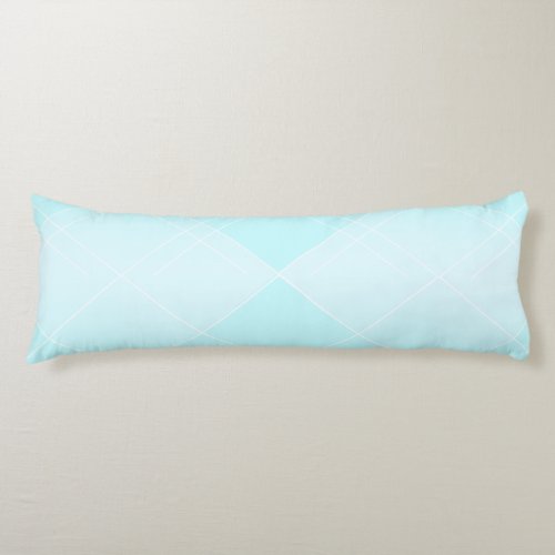 Soothing Breeze  blue Diamond Body Pillow