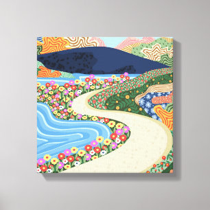 Soothing Horizon Canvas Print