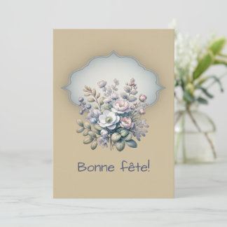 Soothing Magnolia, simple greeting card