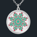 *~* Soothing Mandala -Healing Energy via Anna Rosa Silver Plated Necklace<br><div class="desc">JEWELRY WITH INTENTION (R) As a professional distance spiritual energy healer since 2001, I, Anna Rosa, have learned, developed and utilized the power of energy healing intention. All my JEWELRY WITH INTENTION (R) carries the healing energy of positive manifestation. This sterling silver healing energy mandala necklace is ready to receive...</div>