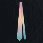 Soothing Ombre Gradient Neck Tie<br><div class="desc">A beautiful ombre tie which simulates a morning sunrise over a peaceful ocean. This tie not only looks good, it feels good because it is enhanced with healing energy via distance healer Anna Rosa. Getting through a day at work sometimes needs a little extra help. This tie will help make...</div>