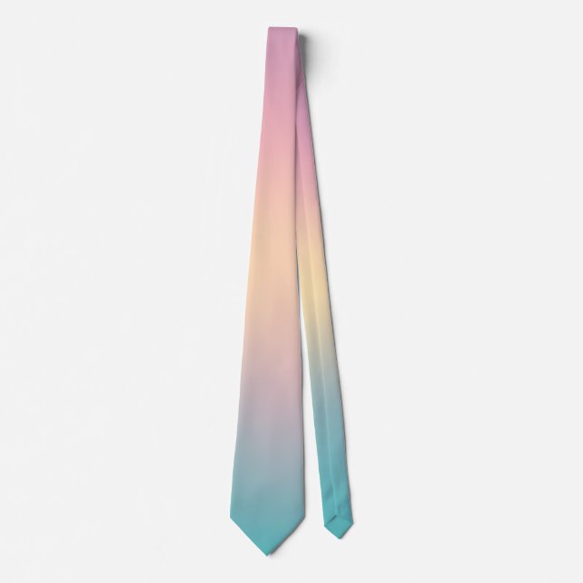 Soothing Ombre Gradient Neck Tie (Front)