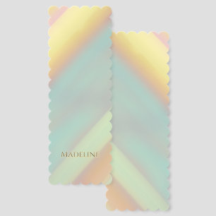 Soothing Summer Colors by the Beach Bookmarks