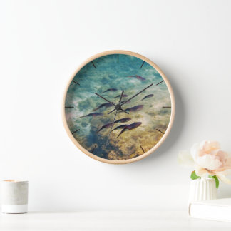 Soothing Underwater World Clock